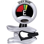 Snark SIL-1 Silver Clip-On Chrom Tuner Guitar+Bass
