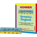 Hohner PL-106 Beginner Harmonica and Book