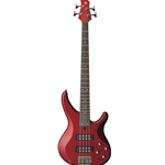 Yamaha TRBX304CAR Electric Bass, Candy Apple Red