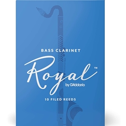 Rico Royal REB10 Bass Clarinet Reeds Box of 10