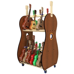 A&S Crafted Products BRUM18 18 Multi-Sized Ukuleles