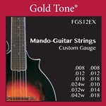 Gold Tone FGS12EX Mando-Guitar Strings- Custom Gauge