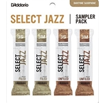 D'addario DSJ-L3S Select Jazz Baritone Saxophone Reed Sampler Pack, 3S/3M