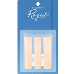 Rico Royal RCB03 Bb Clarinet Reeds Pack of 3