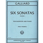 Galliard Six Sonatas for Bassoon Vol 1