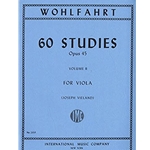 Wohlfahrt, 60 Studies Opus 45 for Viola Vol 2.