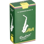 Vandoren SR26 Alto Sax Reeds Java Box of 10