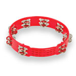 Lp LPA191 10" Tambourine, Red, Aspire