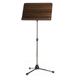 K&m 11811 Walnut/Black Tripod Music Stand