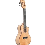 Kala KA-ASFM-C-C Concert Uke, Flamed Maple Solid