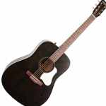 Art & Lutherie 045587 Americana Faded Black, Dreadnought