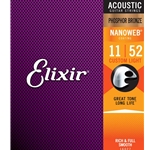 Elixir E16027 Acoustic Nanoweb Custom Light Phos/Bro