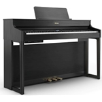 Roland HP-704-PEC Polished Ebony SuperNATURAL Modeling Piano w/Bench