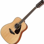 Yamaha FG820 Folk Guitar SS Spruce T Mahog B/S Natural