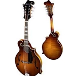 Eastman MD615-GB Acoust/Elec F-Style, F-Hole, Spruce/Maple Goldburst, K&K Pickup w/ Hard Case