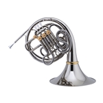 Jupiter 1651ND XO Double Horn, Nickel Plate