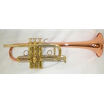 Used Kanstul 1510C Copper Bell C Trumpet