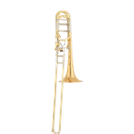 Shires Q36GA Q Series Bass Trombone, Axial-Flow Valve, Gold Brass Bell