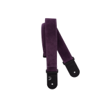D'addario 20SS06-DX Leather Guitar Strap, Purple