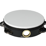 Remo TA-5106-ML 6" Tambourine, Economy, Black