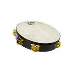 Grover/trophy SXPBR SXPlus 10" Tambourine, Double Row Brass w/ Head, Bag, Roll Ring