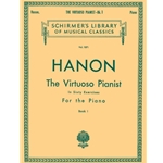 Hanon, The Virtuoso Pianist, Bk 1 Only