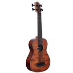 Kala UBASS-EM-FS UBass, Exotic Mahogany Fretted w/Bag