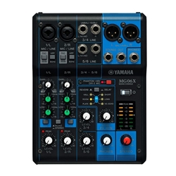 Yamaha MG06X Stereo Mixer, 6-Input w/ Effects