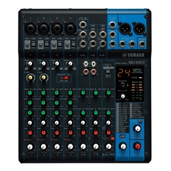 Yamaha MG10XU Stereo Mixer, 10-Input  w/ effects & USB