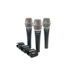 CAD Audio D32X3 3 pack Microphones with case