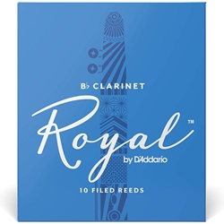 Rico Royal RCB Bb Clarinet Reeds Box of 10