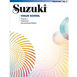 Suzuki Violin Vol 1 Book Only (Revised Ed.)