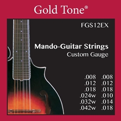 Gold Tone FGS12EX Mando-Guitar Strings- Custom Gauge