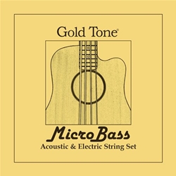 Gold Tone MBS Micro Bass String Set