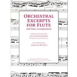 Orchestral Excerpts for Flute w/ Piano Accom