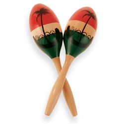 Lp CP287 Medium Maracas, Wood