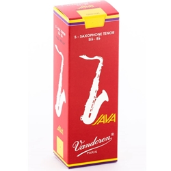 Vandoren SR27R Tenor Sax Reeds Java Red Box of 5