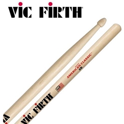 Vic Firth  5B Drum Sticks, Wooden Tipped