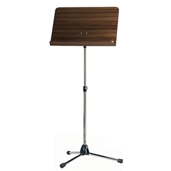 K&m 11811 Walnut/Black Tripod Music Stand