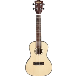 Kala KA-SCG Concert Uke, Solid Spruce T Mahogany B