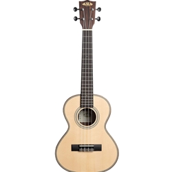 Kala KA-SSEBY-T Tenor Uke, SS Top, Striped Ebony