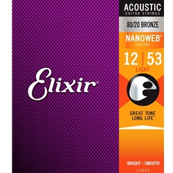 Elixir E11052 Acoustic Nanoweb Light