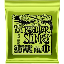 Ernie Ball P02221 Regular Slinky Nickle Wnd 10 46