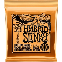 Ernie Ball P02222 Hybrid Slinky NIckle Wnd 9 46