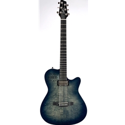 Godin 047963 A6 Ultra Denim Blue Flame