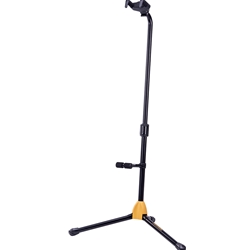 Hercules GS412BPLUS Auto Grip Guitar Stand, Single