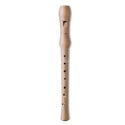 Hohner B9560-9522 Sop Recorder Maple, Baroque Fingering
