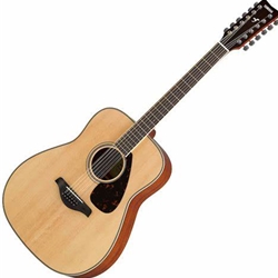 Yamaha FG820 Folk Guitar SS Spruce T Mahog B/S Natural