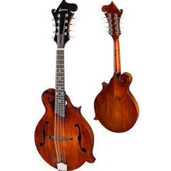Eastman MD515CC/N F-Style, F-Hole, Spruce/MapleContour Comfort Series w/ Hard Case