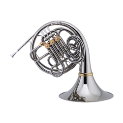 Jupiter 1651ND XO Double Horn, Nickel Plate